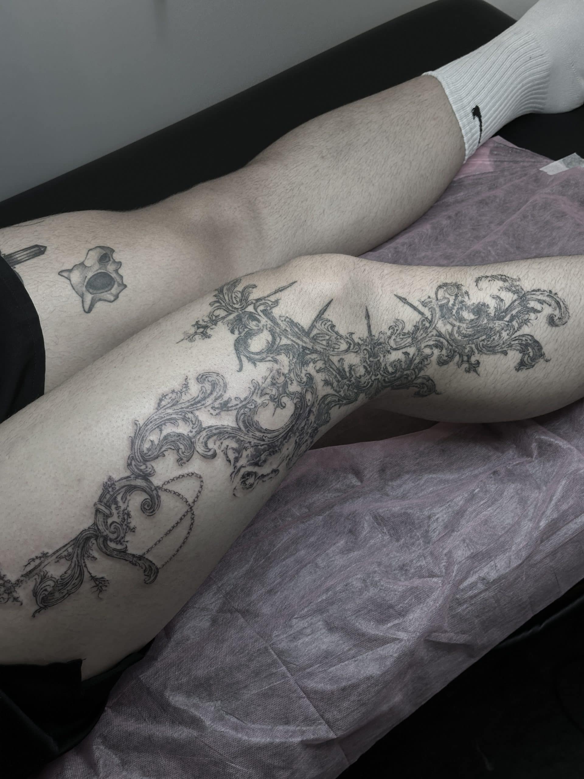 Tattoo-Arbeit aus dem Bare Black Studio